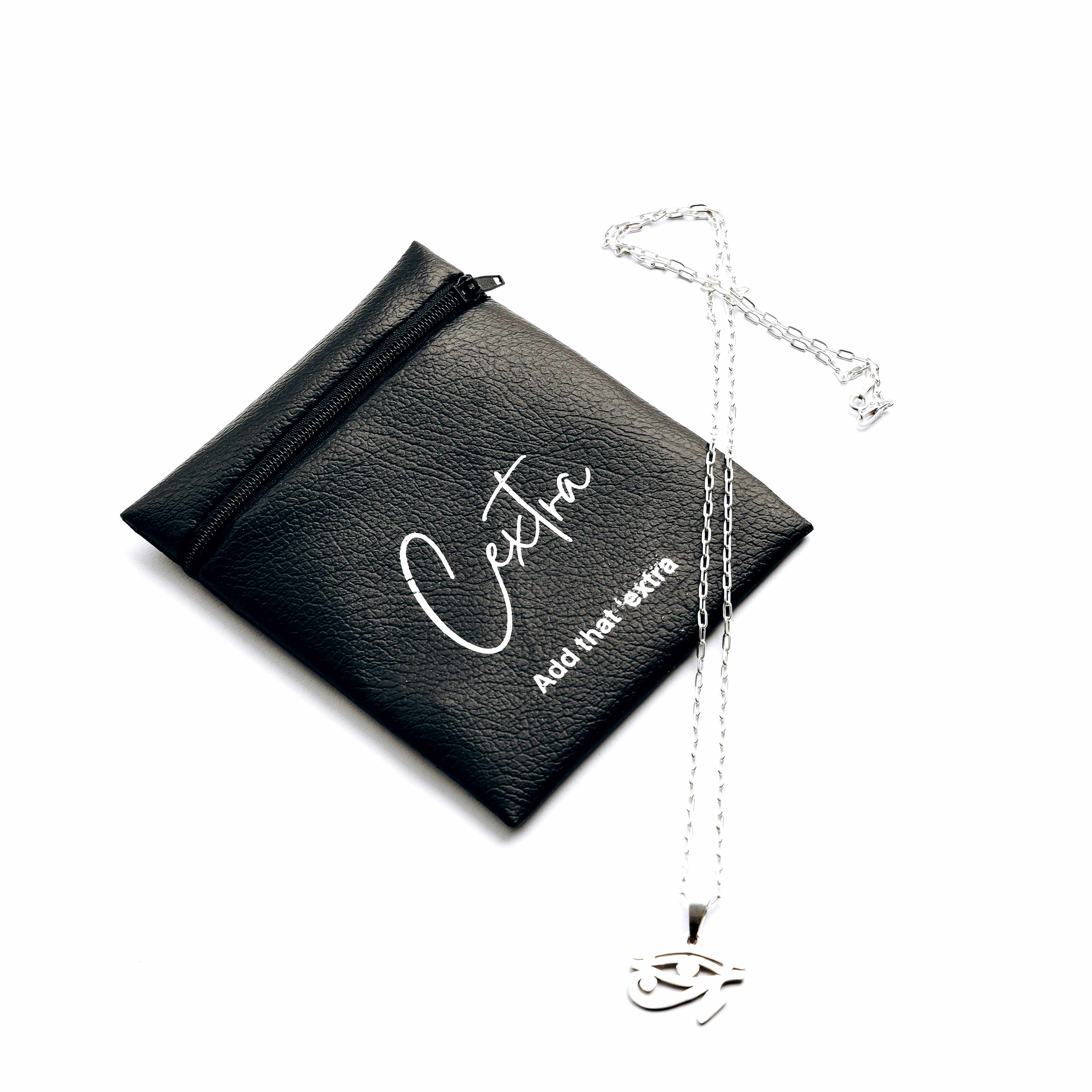 Eye Of Horus Silver Necklace