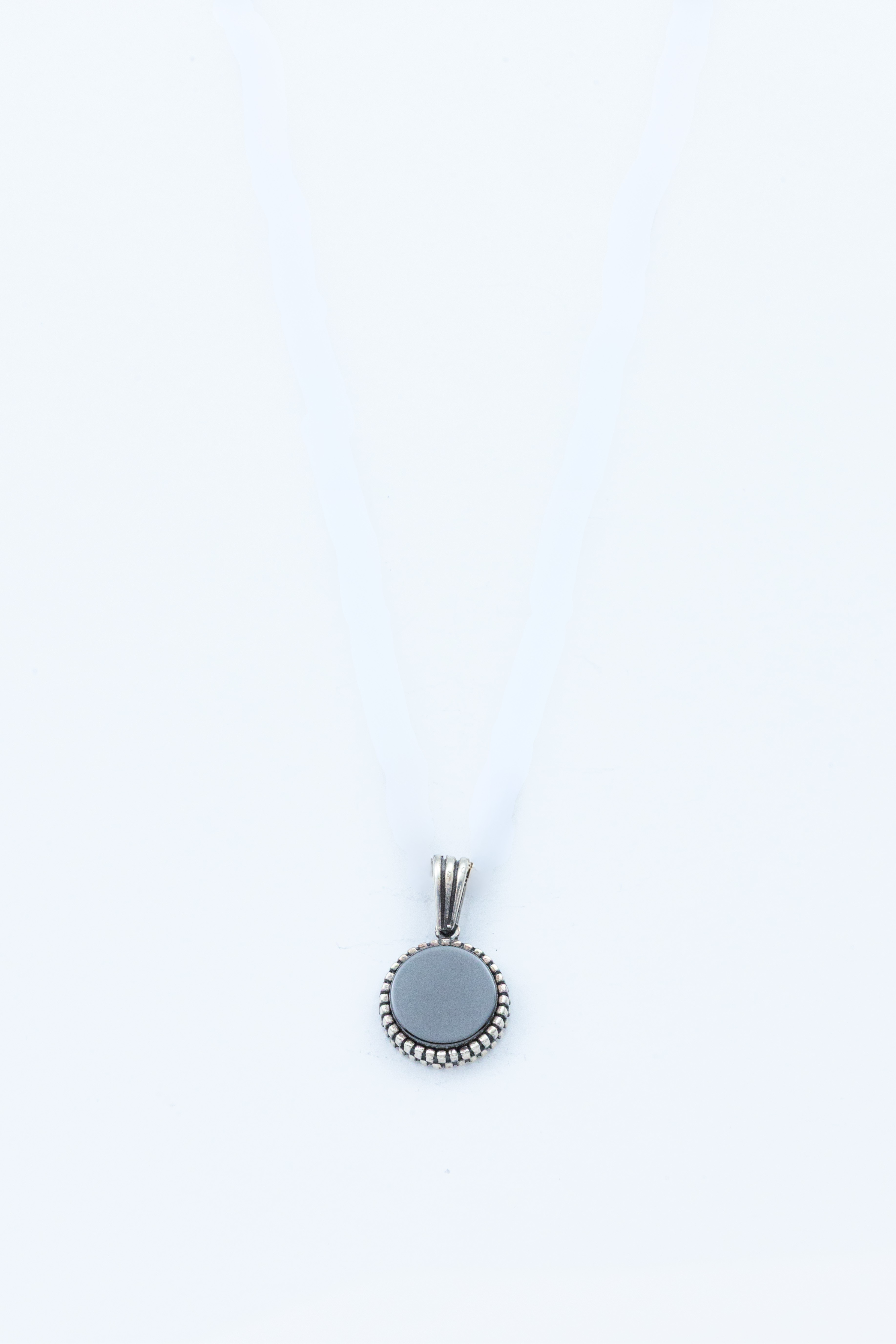 Silver Verge Necklace 60 cm | Men
